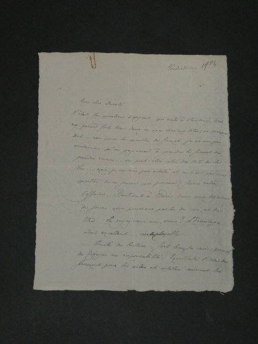 André Gide - Lettre autographe signée - 1904