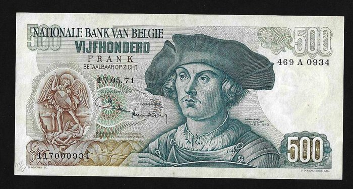 Belgien - 3 banknotes - various dates - Pick 135b 142a 143a  (Ingen mindstepris)