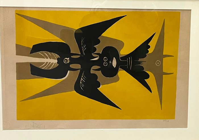 Wifredo Lam (1902-1982) - Emblema giallo