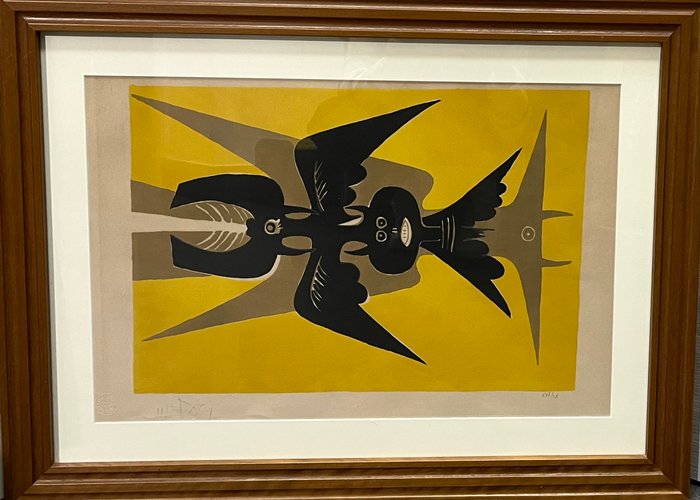 Wifredo Lam (1902-1982) - Emblema giallo