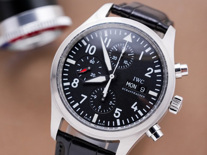 IWC - Pilot Chronograph - IW371701 - Mænd - 2011-nu