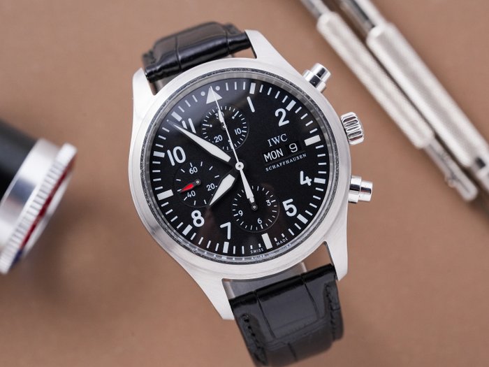 IWC - Pilot Chronograph - IW371701 - Mænd - 2011-nu