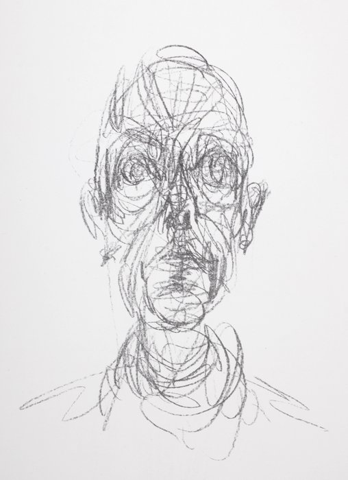 Alberto Giacometti (1901-1966) - Portrait d'homme Diego