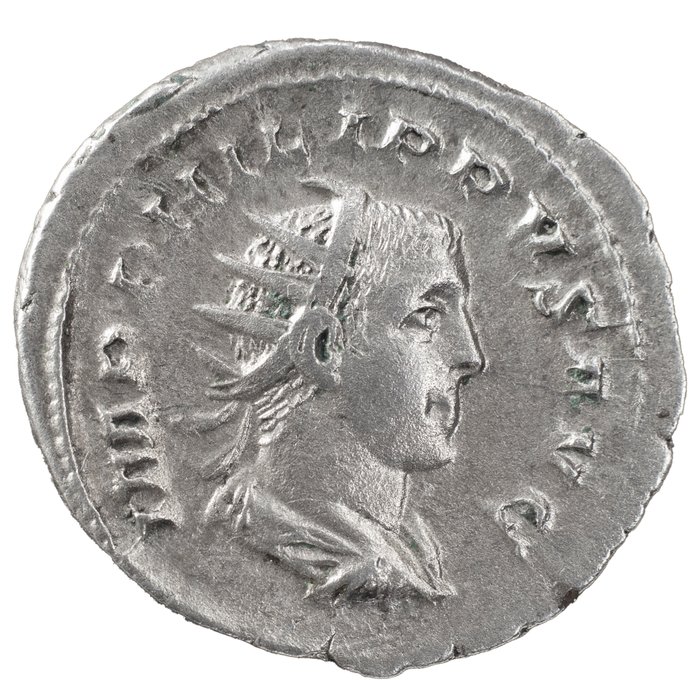 Romarriket. Philip II (AD 247-249). Antoninianus Rome - LIBERALITAS AVGG III  (Ingen mindstepris)