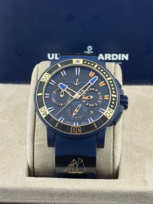 Ulysse Nardin - Marine Chronograph - 353-97 - Mænd - 2010-2020