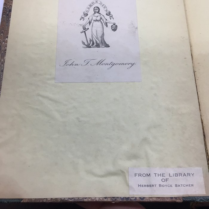 Signed; Henry Hallam - Introduction to the literature of Europe in the 15th 16th and 17th centuries (with letter from - 1839