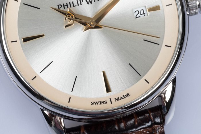 Philip Watch - Anniversary - Swiss Made - Date - 40 mm - Ingen mindstepris - R8251150008 - Mænd - 2020+