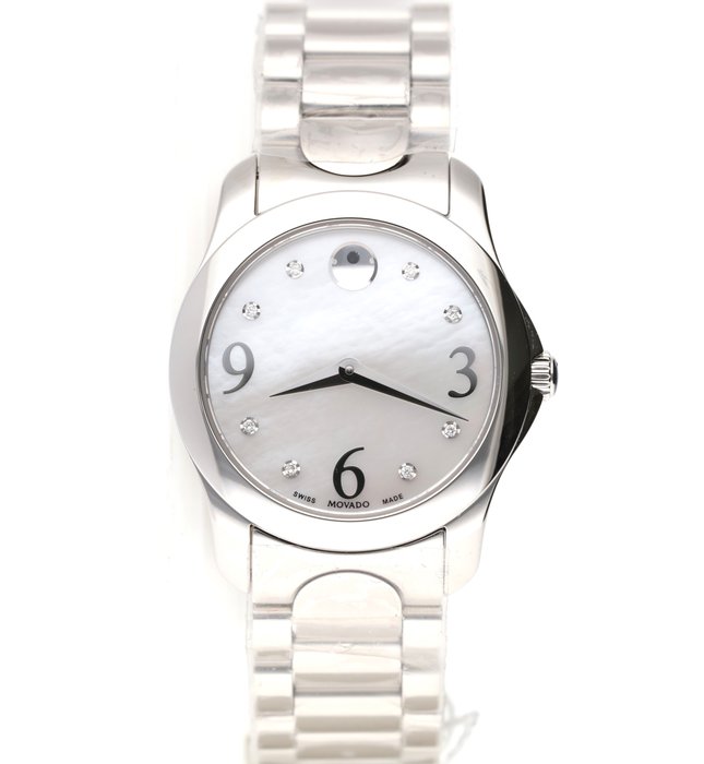 Movado - Moda White MOP  Diamonds - 403141215-0606696 - Mænd - 2011-nu