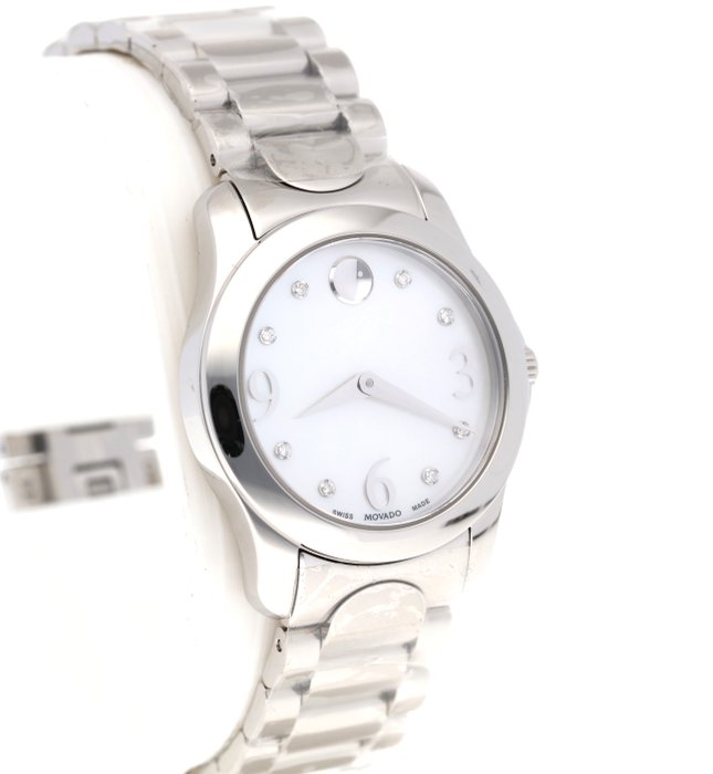 Movado - Moda White MOP  Diamonds - 403141215-0606696 - Mænd - 2011-nu