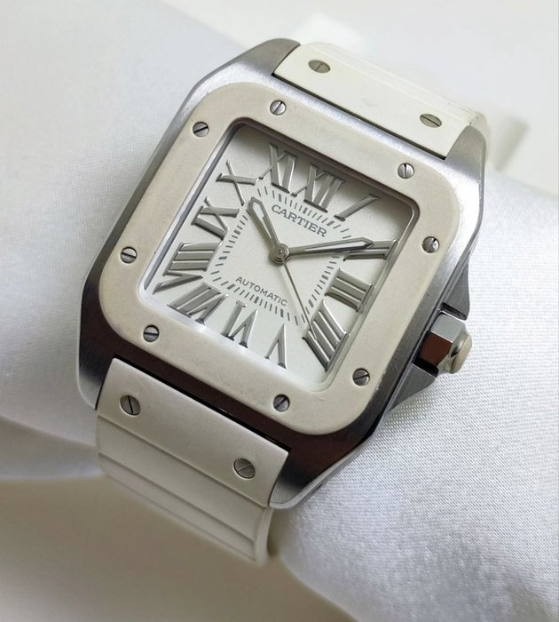 Cartier - Santos 100 Medium - Ref. 2878 - Unisex - 2011-nu