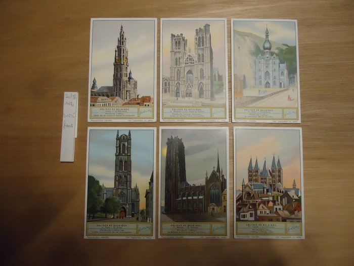 Liebig lot van 80 verschillende sets totaal van 480 prenten Be./Fr. uitgave, zie omschrijving - 80 Complete Set