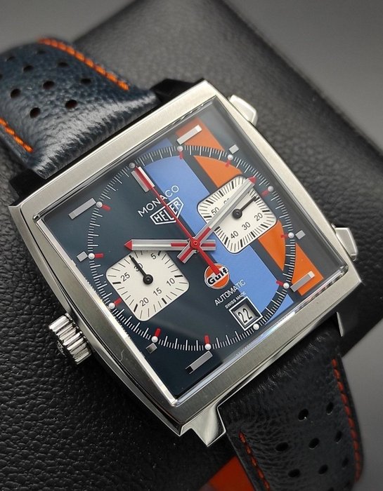 TAG Heuer - Monaco Gulf Calibre 11 - CAW211R - Mænd - 2011-nu