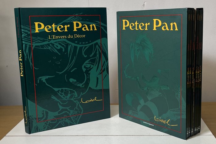 Peter Pan T1 à T6 + L'Envers du décor - Série complète - 7x C + coffret - EO/Ré - 7 Album - 1996/2005