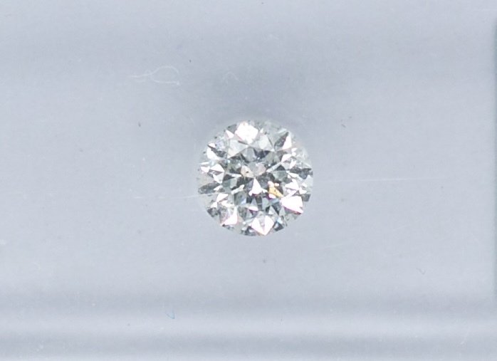 1 pcs Diamant - 030 ct - Rund - E - I1