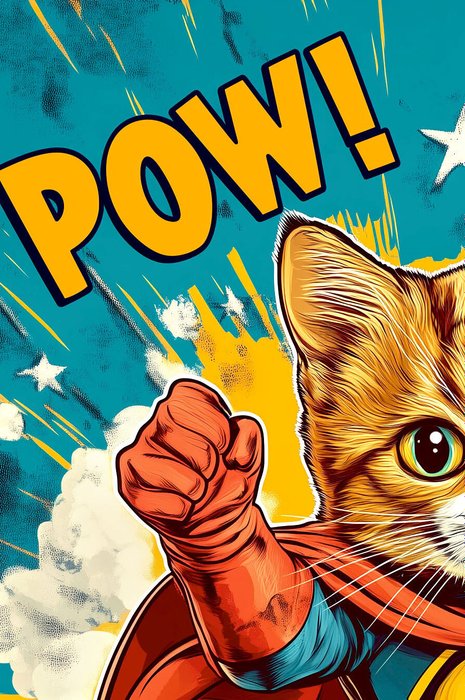 Lea Ottavi - Comic Hero Cat (XXL)