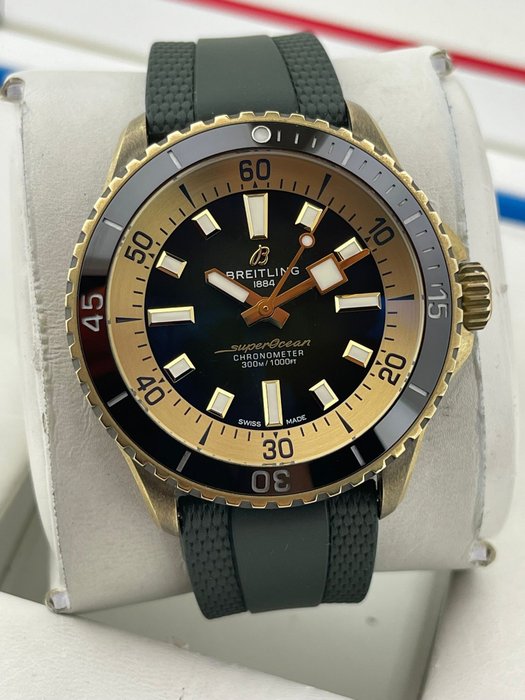 Breitling - Superocean Automatic 42 Bronze - N17375 - Mænd - 2011-nu