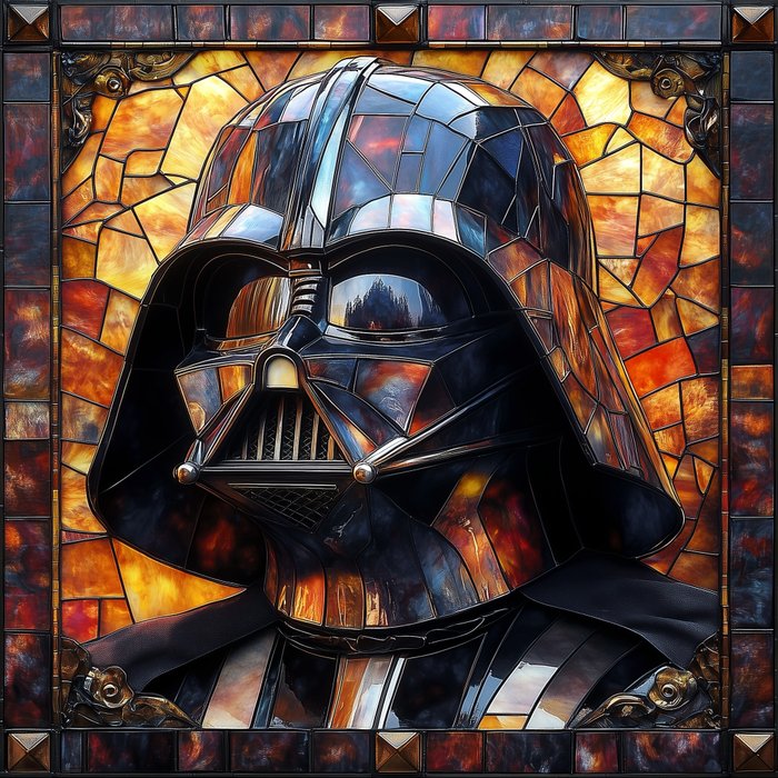 Artxlife - Darth Vader Church Stained Glass [XXL]