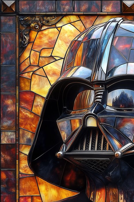 Artxlife - Darth Vader Church Stained Glass [XXL]