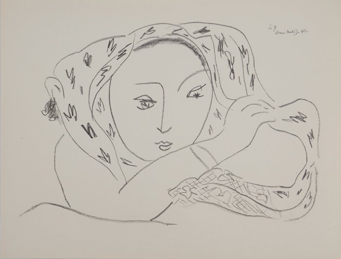 Henri Matisse (1869-1954) - Jeune femme provençale