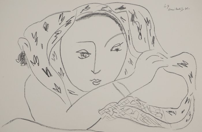 Henri Matisse (1869-1954) - Jeune femme provençale