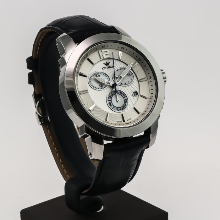 Optima - Swiss Chronograph - OSC391-SL-1 - Ingen mindstepris - Mænd - 2011-nu