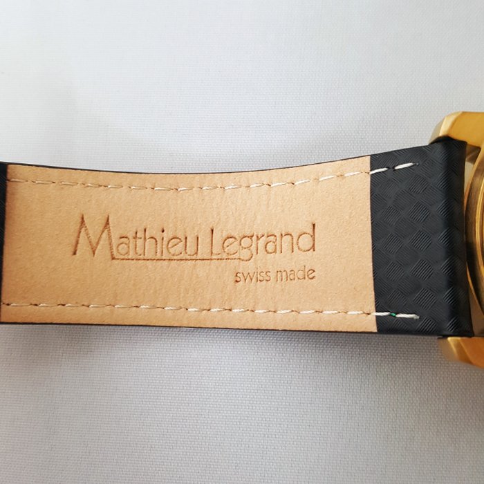 Mathieu Legrand - Gold Grande Vitesse - Carbon Fiber - Chronograph Swiss - Ingen mindstepris - Mænd - Ny