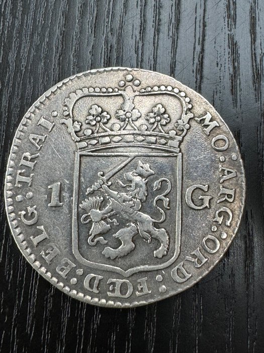 Holland, Utrecht. Generaliteits Gulden of 1 Gulden 1784  (Ingen mindstepris)