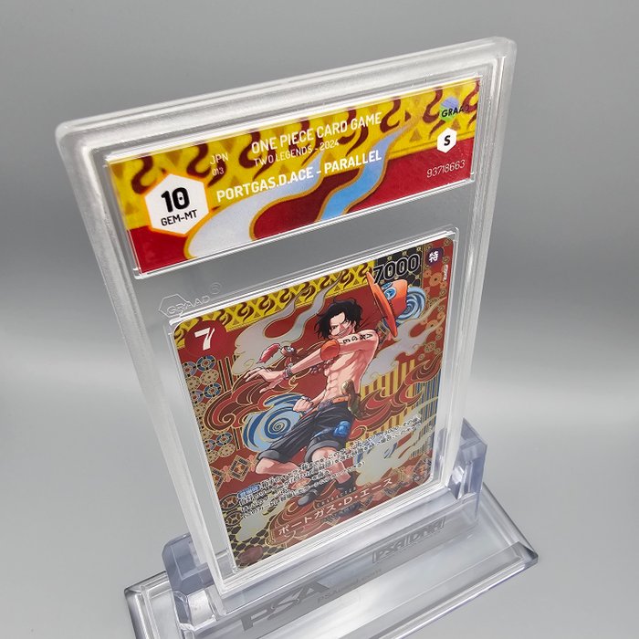 Portgas.D.Ace [SP] OP02-013 SR Graded card - Graad 10