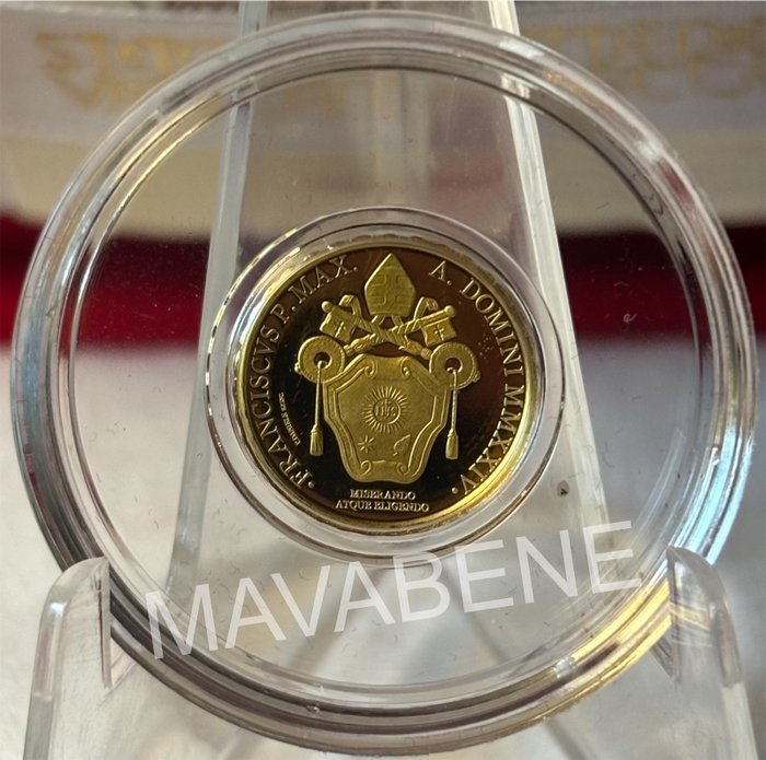 Vatikanstaten. 10 Euro 2024 "Il Battesimo" Proof