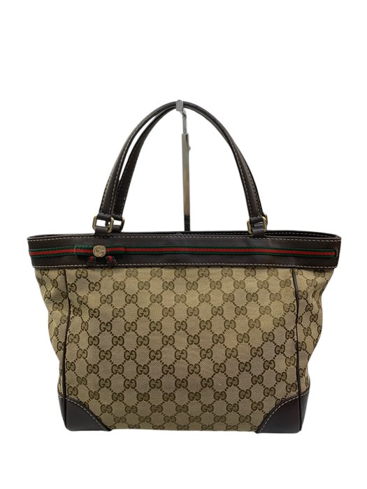 Gucci - Shelly Canvas GG - Håndtaske