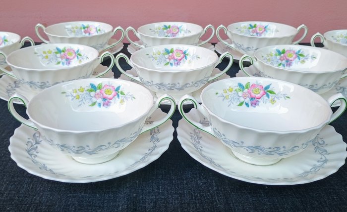 Royal Doulton - Bordservice (10) - Knogleporcelæn - Tazze da consommé