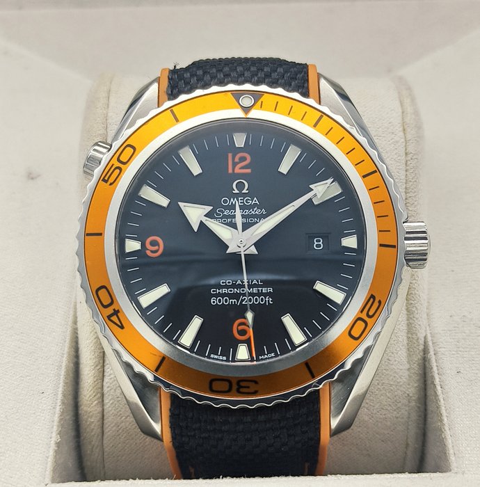 Omega - Seamaster Planet Ocean Orange Bezel - 2208.50.00 - Mænd - 2000-2010