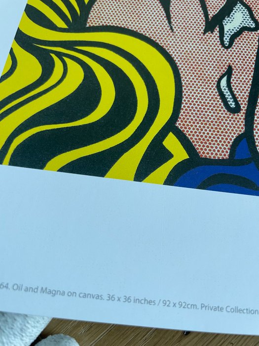 Roy Lichtenstein (after) - after (1923-1997), Kiss V, 1964, copyright The Estate of after Roy Lichtenstein, /DACS 2004, Printed