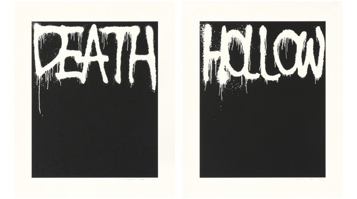 Takashi Murakami (1962) - Hollow / Death black, Set of 2