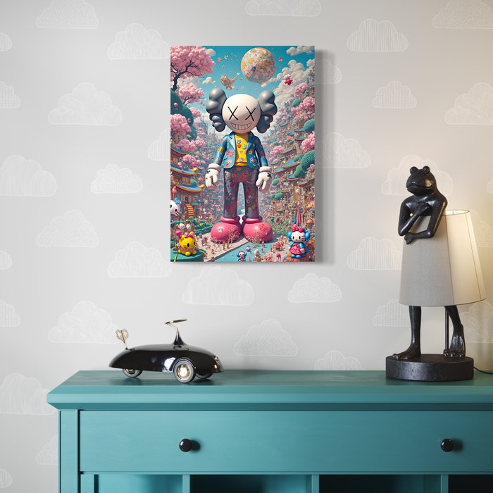 Hiroshi (1981) - The World of Mr Kaws (Toile L)