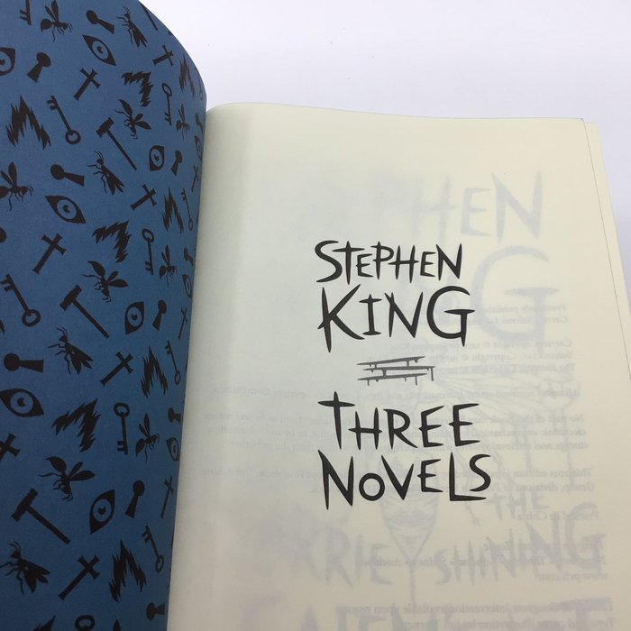 Stephen King - Three Novels: Carrie, Salem's Lot, The Shining (fine binding) - 2011