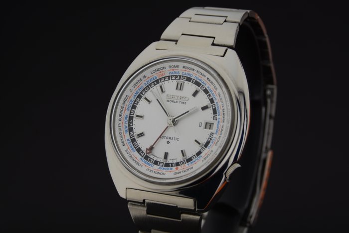 Seiko - GMT World Time - Ingen mindstepris - 6117-6400 - Mænd - 1970-1979