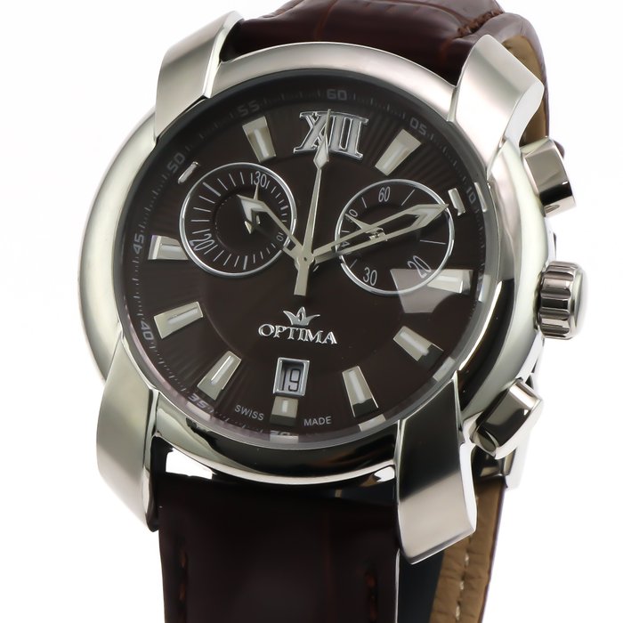 Optima - Swiss Chronograph - OSC275-SL-4 - Ingen mindstepris - Mænd - 2011-nu