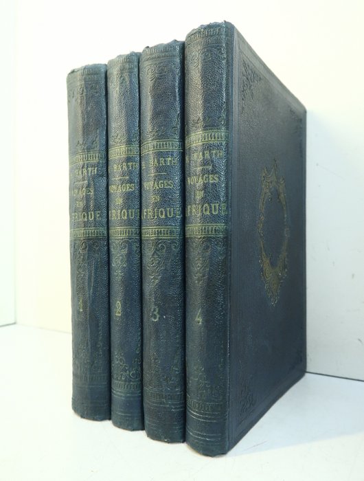 Docteur Henri Barth - Voyages et Découvertes dans l'Afrique Septentrionale et Centrale pendant les années 1849 à 1855 - 1860-1861