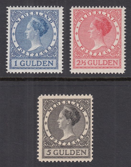 Holland 1926/1930 - Dronning Wilhelmina - NVPH 163/165