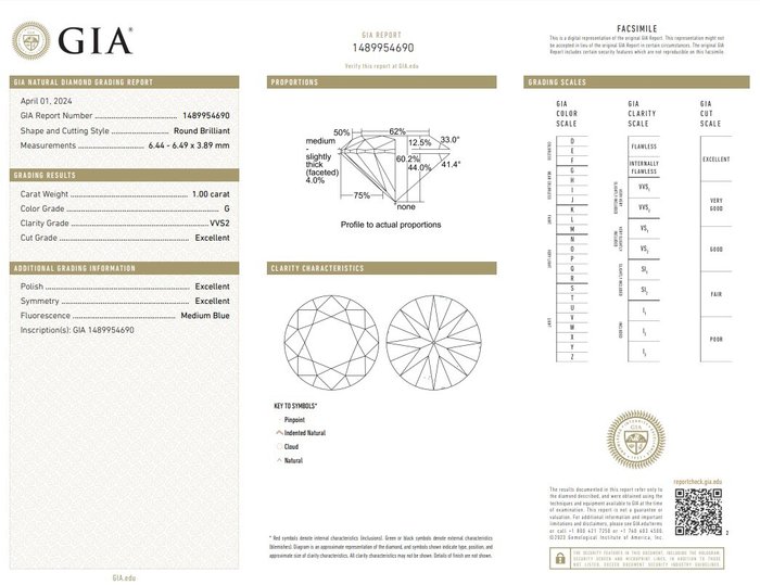 Halskæde med vedhæng - 18 kraat Gulguld -  1.10ct. tw. Diamant (Natur) - Diamant