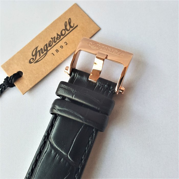 Ingersoll - Twin Balance - 45 Jewels - Automatic - Gold - Double Open Heart - Ingen mindstepris - Mænd - Ny