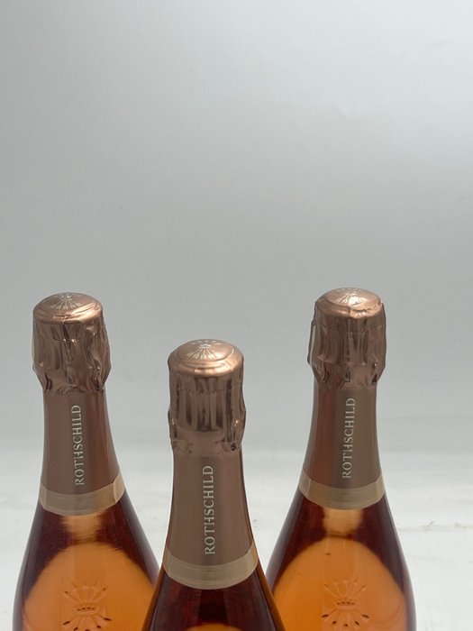 Barons de Rothschild - Champagne Extra Brut, Rosé - 3 Flasker (0,75 L)