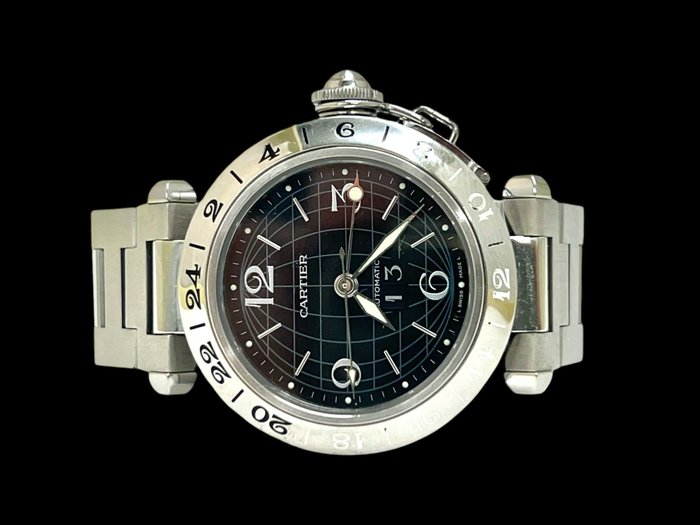 Cartier - Pasha GMT - 2550 - Unisex - 2000-2010