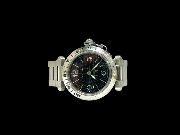 Cartier - Pasha GMT - 2550 - Unisex - 2000-2010