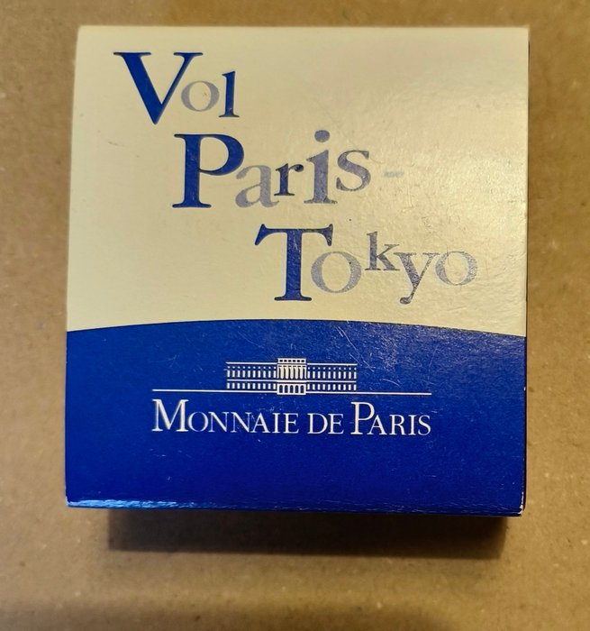 Frankrig. 1 1/2 Euro 2003 "Le vol Paris-Tokyo" Proof  (Ingen mindstepris)