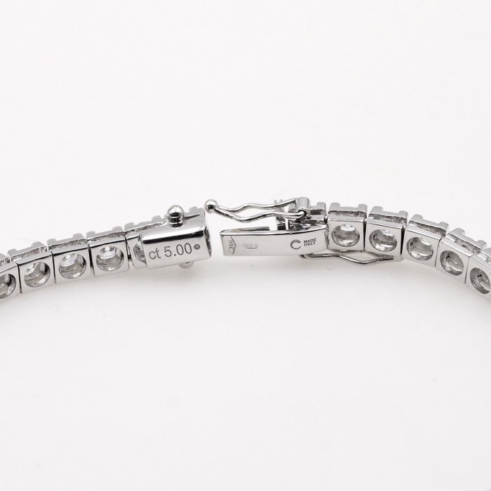 Crivelli - Armbånd - 18 kraat Hvidguld -  5.00ct. tw.