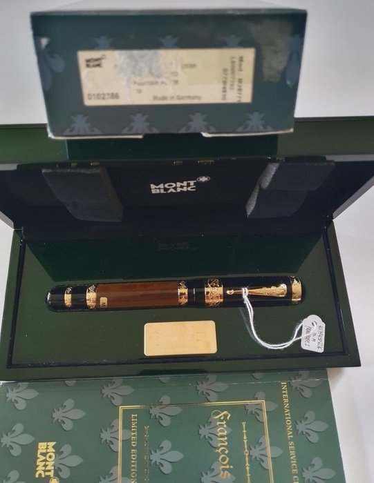 Montblanc - FRANCOIS I, EDICION LIMITADA PATRONES DEL ARTE, 4810 UDS. - Fyldepen