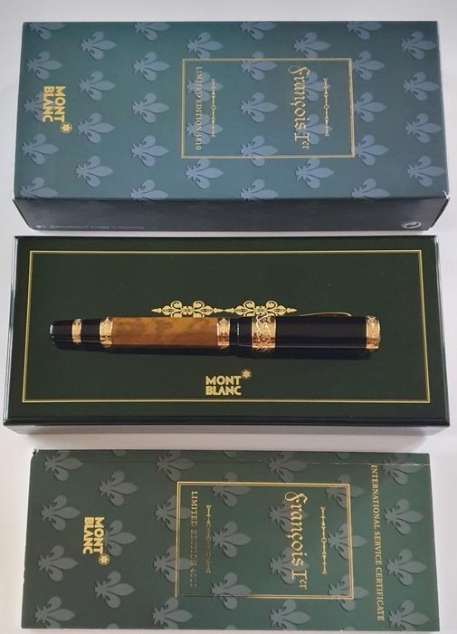 Montblanc - FRANCOIS I, EDICION LIMITADA PATRONES DEL ARTE, 4810 UDS. - Fyldepen