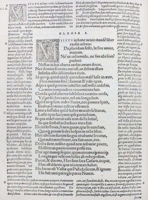 Ovidio - Ovidii Nasonis Poetae Sulmonensis - 1550